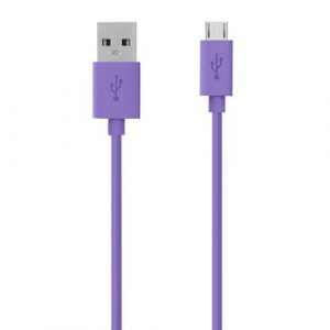 Belkin MIXIT Micro USB ChargeSync Cable, 2m, purple