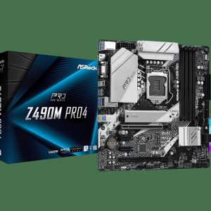 Placa de baza ASRock Z490M Pro4, Socket 1200