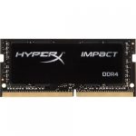 Memorie RAM notebook Kingston HyperX Impact Black, SODIMM, DDR4, 8GB,