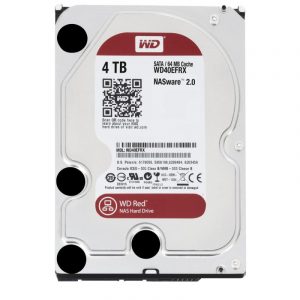 HDD WD RED, 4TB, 5400RPM, SATA III