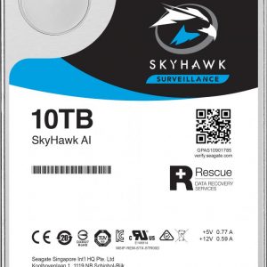 HDD Seagate SkyHawk AI, 10TB, 7200RPM, SATA III