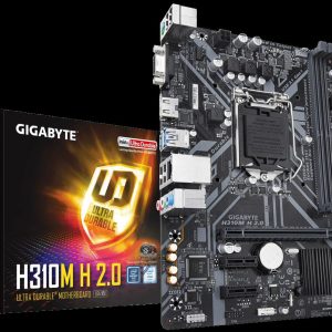 Placa de baza Gigabyte H310M H 2.0, Socket 1151