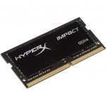 Memorie RAM Kingston, HyperX Impact Black, SODIMM, DDR4, 16GB, 2400MHz,