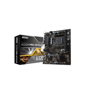 Placa de baza MSI A320M-PRO VD PLUS, socket AM4