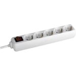 Prelungitor Bachmann SELLY 5xCEE7/3 PC, cu intrerupator, lungime cablu 1.5m,