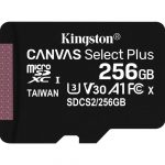 Card de Memorie MicroSD Kingston Select Plus, 256GB, Class 10