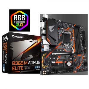 Placa de baza Gigabyte B365 M AORUS ELITE, Socket 1151