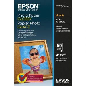 Hartie foto Epson S042547, dimensiune 10x15cm, 50 coli, tip glossy,