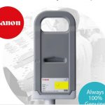 Cartus cerneala Canon PFI-710Y, yellow, capacitate 700ml, pentru Canon imagePROGRAF