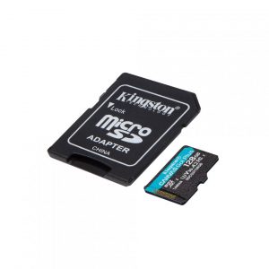 Card de Memorie MicroSD Kingston Canvas GO Plus, 256GB, Adaptor
