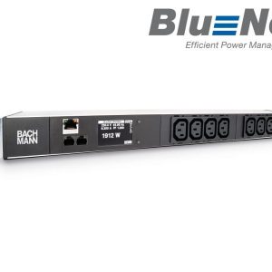 Bachmann prelungitor BN2000 19" 1HE 8xC13 Monitored, cordon 2,0m Schuko;