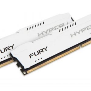 Memorie RAM Kingston HyperX FURY White, DIMM, DDR3, 8GB (2x4GB),