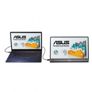 Monitor 15.6" ASUS MB16AMT, ZenScreen, Portable Monitor, 10-point multi- touch,