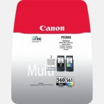 Cartuse cerneala Canon PG-560MULTI value pack, black & colour, capacitate