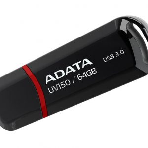 Memorie USB Flash Drive ADATA UV150, 64Gb, USB 3.0, negru