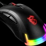 MSI Clutch GM50 Black Gaming Mouse, PMW-3330 optical gaming sensor,
