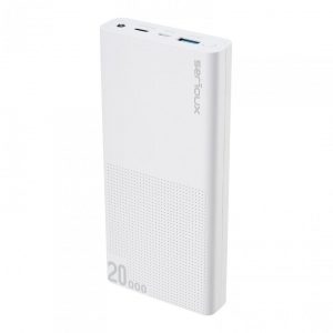 Acumulator extern Serioux, capacitate: 20.000mAh,baterie Li-Polymer, indicatori LED,functie lanterna, voltaj