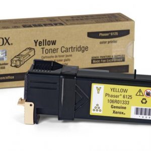 Toner Xerox 106R01337, yellow, 1 k, Phaser 6125
