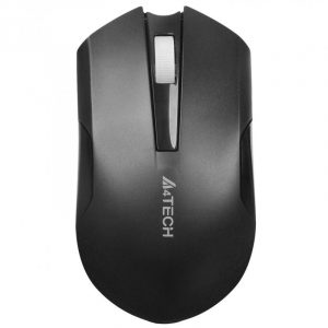Mouse A4tech wireless, optic, V-TRACK, 1000dpi, negru, Li-Ion rechargable battery,