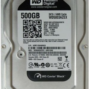 HDD WD, 500GB, 7200RPM, SATA III