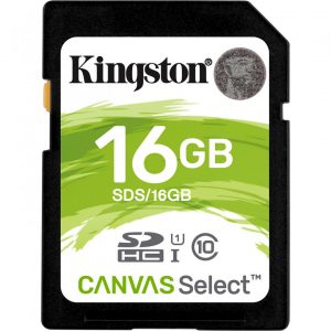 Card de Memorie SD Card Kingston 16GB SDHC, UHS-I, Class