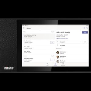 Lenovo ThinkSmart View, 8" HD (1280x800) IPS, 10-point Multi-touch, Qualcomm