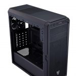 Carcasa FSP CMT110, Mid Tower ATX, fara sursa, black