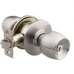 Buton cheie, nichel satinat 40-CY3-5786-ET-3101, Backset zavor 60 mm, pentru