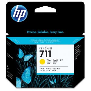 Cartus cerneala HP CZ136A, yellow, pachet triplu, 3 X 29