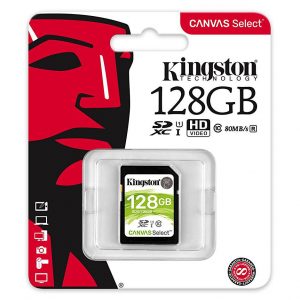 Card de Memorie SD Card Kingston 128GB SDXC, UHS-I, Class