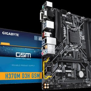 Placa de baza Gigabyte H370M D3H GSM, Socket 1151
