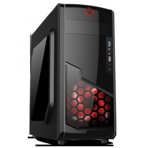 Carcasa RPC AC00UAH, MiddleTower, ATX, fara sursa, black