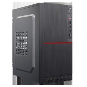 Carcasa RPC M0500CB, sursa 500W, Mini Tower, mATX/ATX, 2xUSB2.0, vent.
