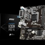 Placa de baza MSI H310M PRO-VL, Socket 1151