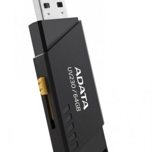 Memorie USB Flash Drive ADATA UV230, 64GB, USB-A 2.0, negru