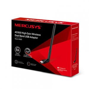 MERCUSYS Adaptor USB Dual Band High Speed Wireless AC650,