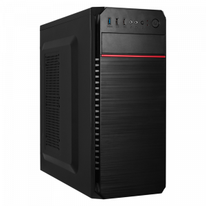 Carcasa RPC AB50UDB Black 500W, ATX, black