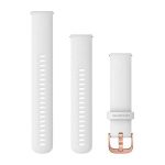 Garmin Curea Silicon Ceas 20mm Rose Gold-White  Acc, vivomove,