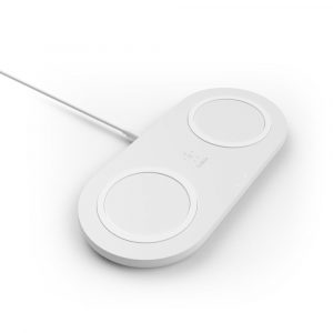 Belkin 2x10W Wireless PAD Charger White