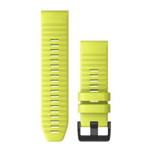Garmin Curea Ceas Silicon QuickFit 26 Yellow  Acc,fenix 6X