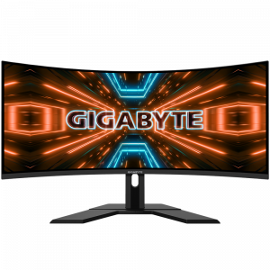 Monitor LED Gigabyte G34WQC, 34inch, QHD VA, 1ms, 144Hz, negru