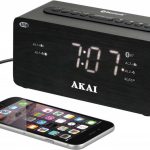 Radio cu ceas AKAI ACR-2993 Dual Alarm, Bluetooth  1.2″