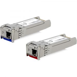 Ubiquiti U Fiber Single-Mode Module, UF-SM-10G-S; 10G, BiDi, 2-Pack; Data