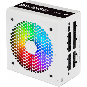 Sursa Corsair CX650F RGB White 80+ Bronze, 650W