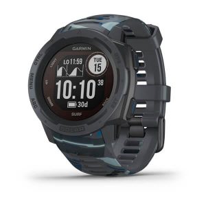 Ceas Smartwatch Garmin Instinct Solar Surf Edition, GPS, Watch Pipeline