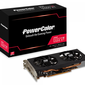 Placa video PowerColor Radeon RX 5500 XT 8GBD6-DH/OC AXRX 5500XT