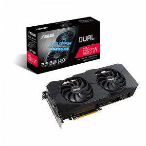 Placa video Asus Dual Radeon RX 5600 XT EVO