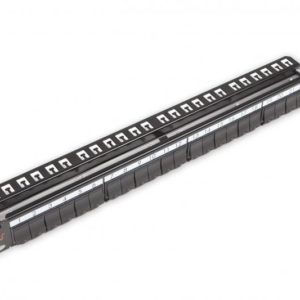 Patch panel Nexans LANmark-5 modular nepopulat 24 porturi 1U cu