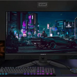 Monitor LED Gigabyte M32Q, 31.5inch, IPS QHD, 0.8ms, 165Hz, negru