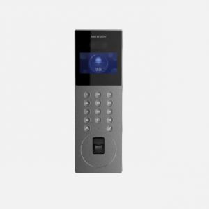 Videointerfon de exterior IP cu recunoastere faciala si amprenta digitala